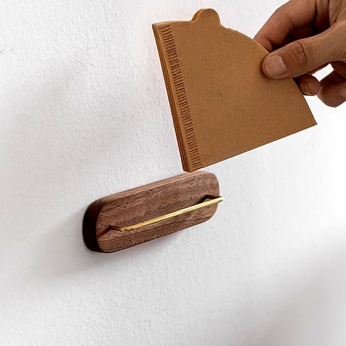 Coffee Filter Holder, Wall Mount Coffee Filter Storage - Image 3