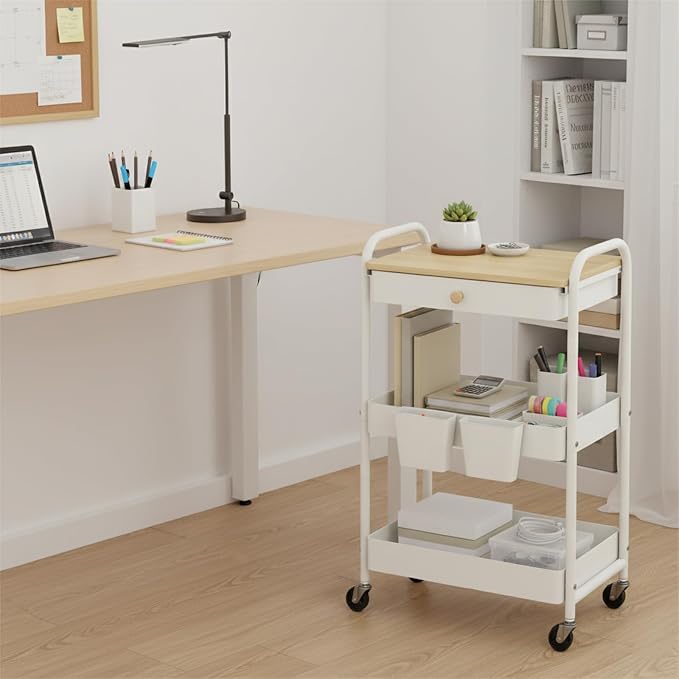 danpinera 3 Tier Rolling Cart - Image 5
