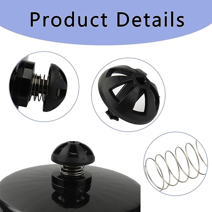Coffee Machine Brew Basket Bottom Spring Loaded Stopper Kits Replacement Brew - Image 3