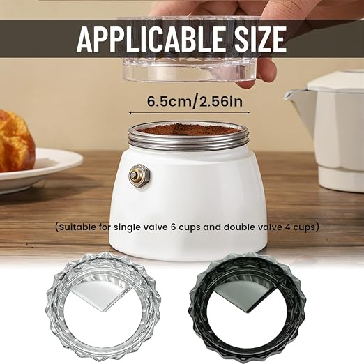 2 Pack Dosing Ring & Coffee Distributor 2-in-1 - Image 2