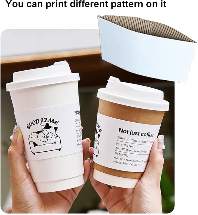 EchoDone Disposable Coffee Cup Sleeves - Image 6