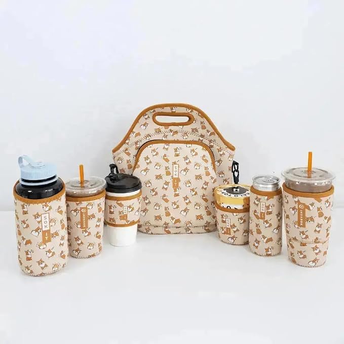 Sok It JavaSok Iced Coffee & Cold Soda Insulated Neoprene Cup Sleeve - Image 4