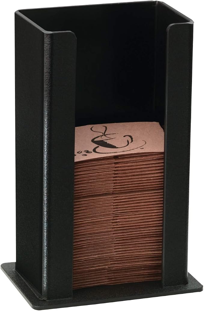 DISPENSE-RITE SLV-H-1BT Countertop Coffee Sleeve Dispenser, Durable Black by DISPENSE-RITE