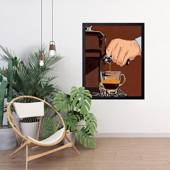 Lawrence Williams Designs Espresso Coffee Machine Poster - Image 4
