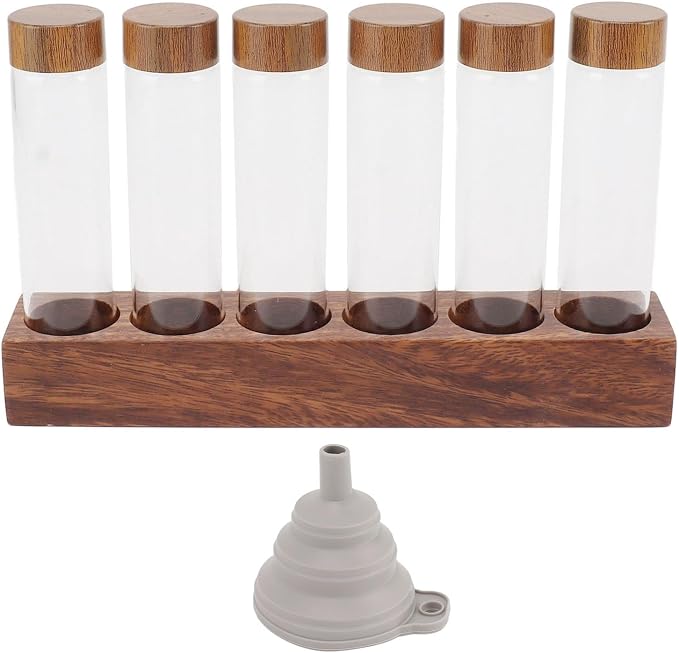 Sorandy 6PCS or 12PCS Coffee Bean Cellar, Coffee Bean Storage Tubes Single Dose - Image 6