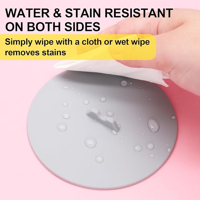 6 Pcs Silicone Cup Cover Lids, 3.9 Inch Reusable Anti-dust Mug Covers Colored - Image 4