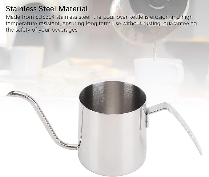 LiebeWH Gooseneck Kettle, SUS304 Pour Over Coffee Kettle - Image 4