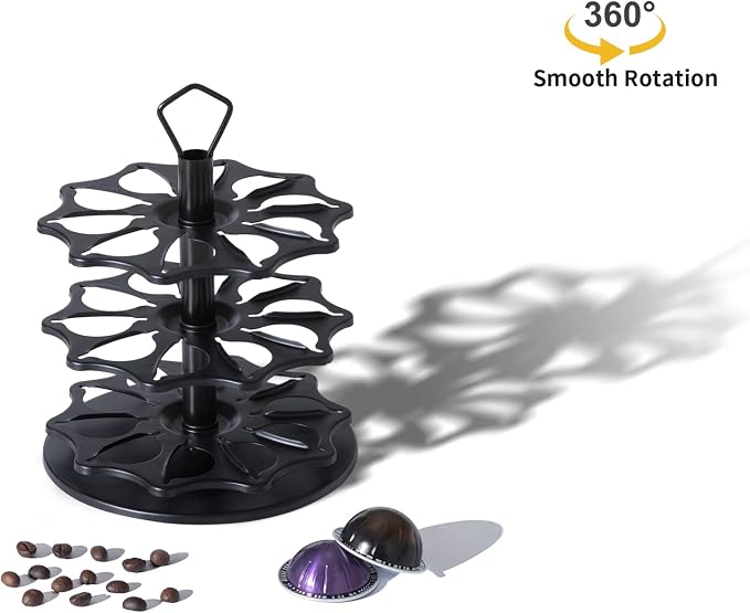 FlagShip Coffee Pod Holder Carousel 3 Tier - Image 3