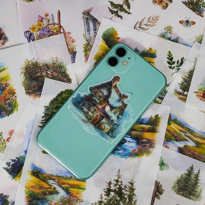 Seasonal Nature Landscape Stickers - Image 9
