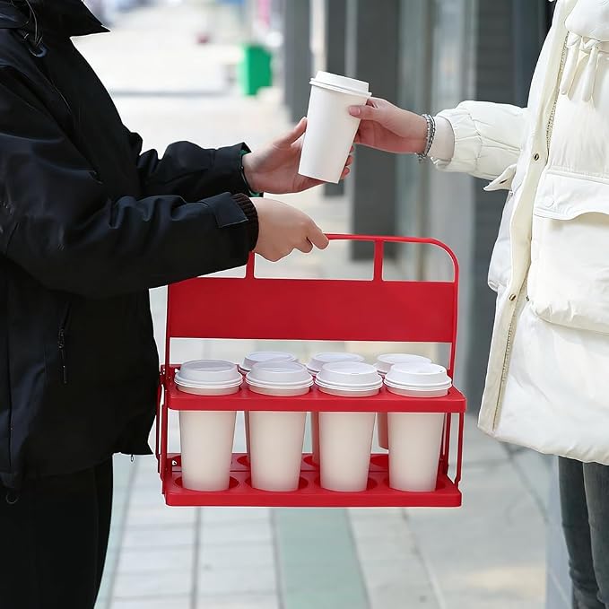 Reusable Drink Carrier with Handle - Image 7