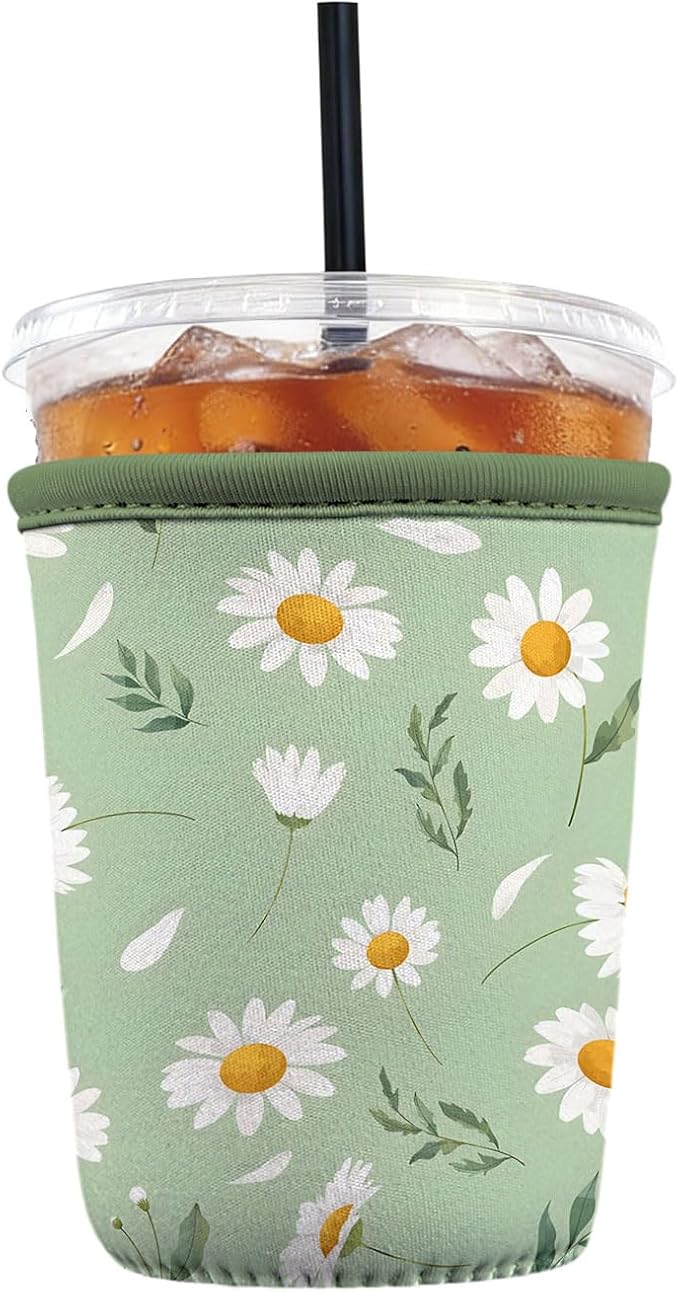 Reusable Insulated Neoprene Iced Coffee Sleeve by Cavllson