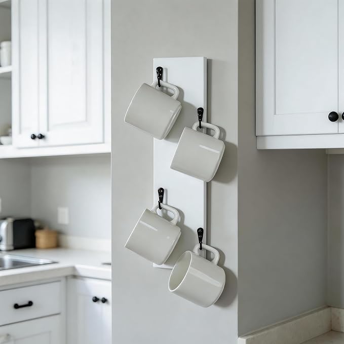 Yohsnor Coffee Mug Holder Wall Mount - Image 6