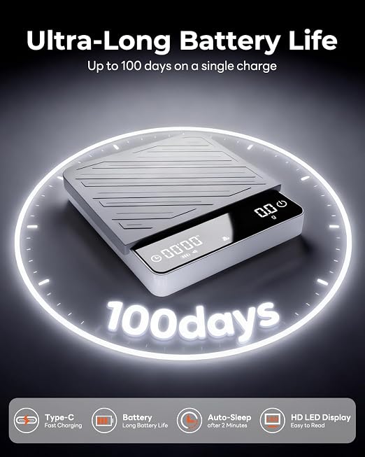 Digital Mini Coffee Scale with Timer - Image 6