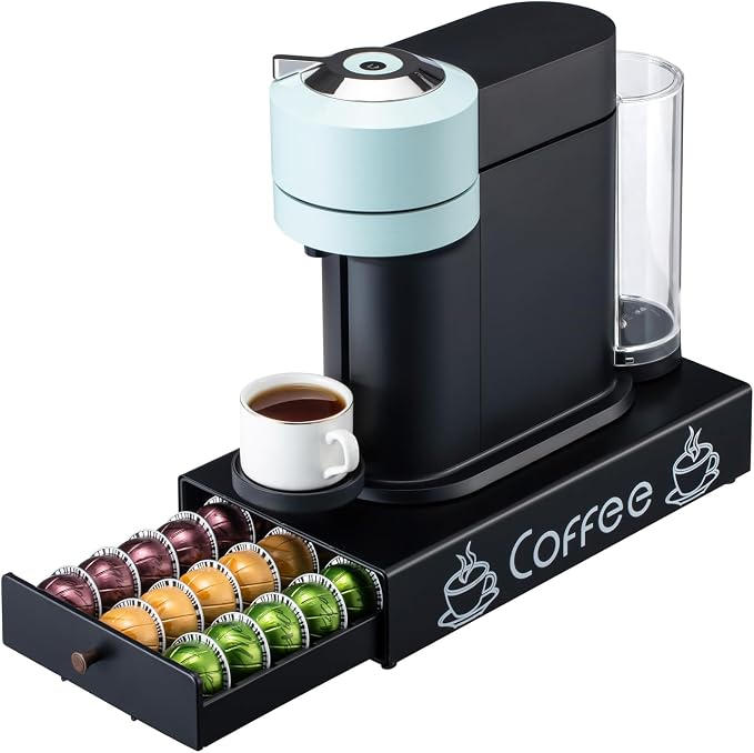 Nespresso Pod Holder Pod Drawer Cabinet Pod Storage Rack by Ricerat