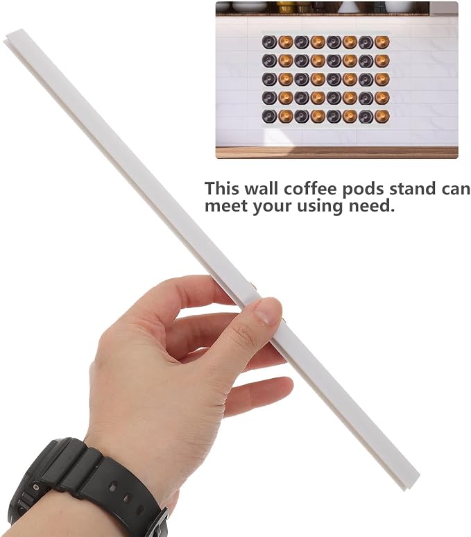 6pcs Plastic Coffee Capsules Storage Rack Heavy Duty Coffee Pod Holder - Image 4