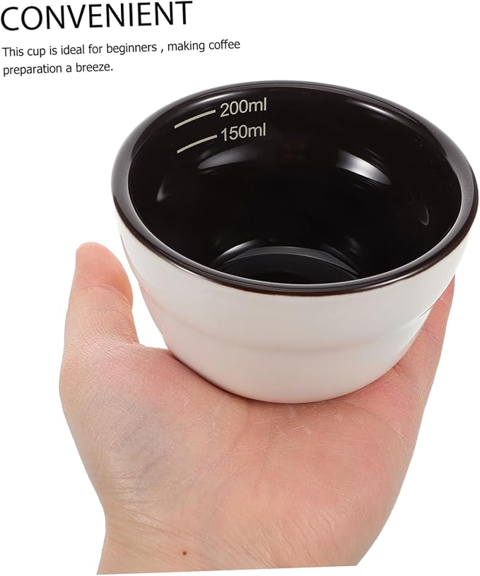 Amosfun Ceramic Coffee Cup Measuring Scoop - Image 4
