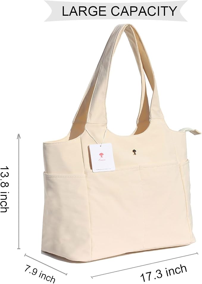 ESVAN Yoga Tote Bag Mat bag Women Shoulder Bags Carryall Tote - Image 2