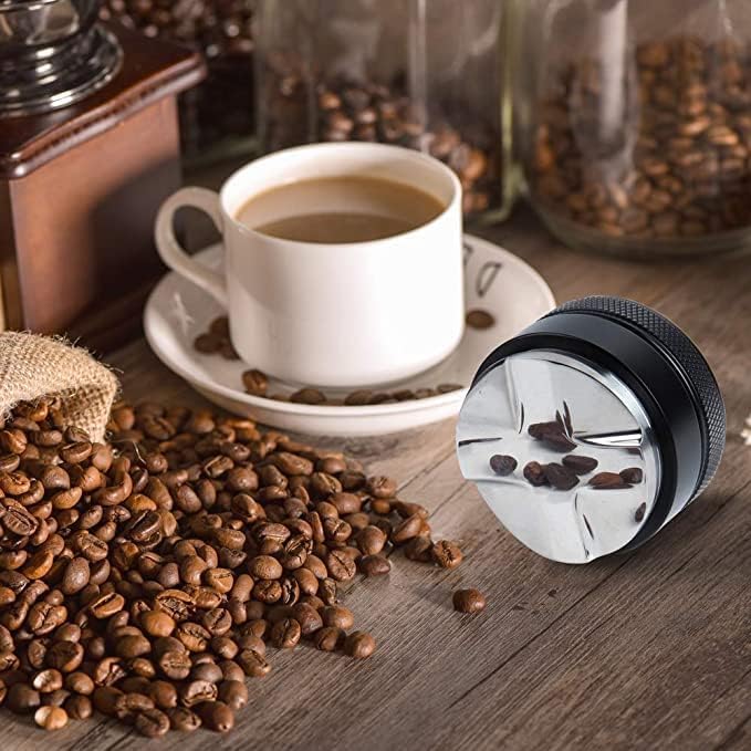 51mm Coffee Dispenser and Tamper, Espresso Accessories, Coffee Bistributor - Image 4