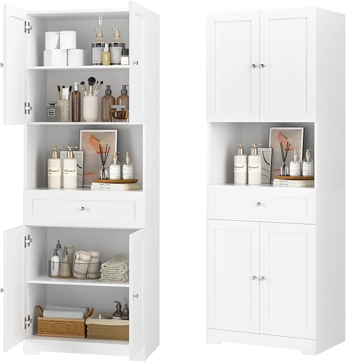 Tall Bathroom Storage Cabinets by HIFIT
