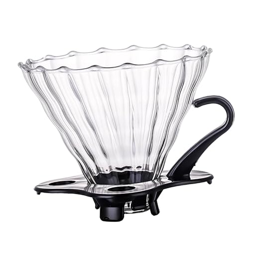 Cabilock 1set Portable Manual Coffee Strainer Funnel by cabilock