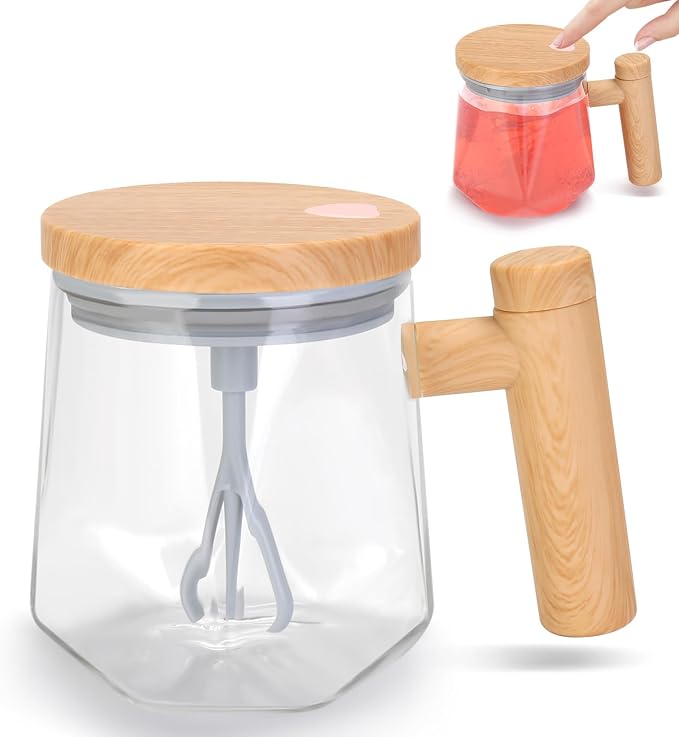 Yummy Sam Self Stirring Coffee Mug, 13.5 Oz Battery Powered Electric Milk by YummySam