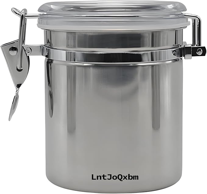 Stainless Steel Vacuum Seal Coffee Canister by welcome