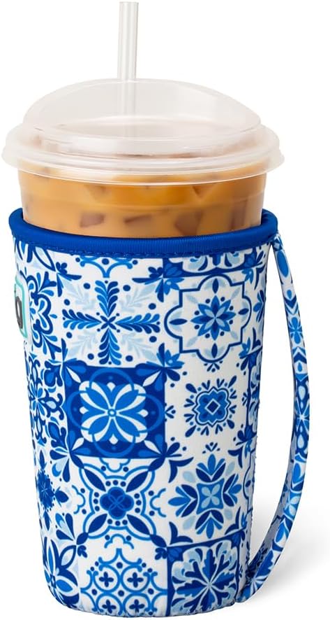 Swig Life Medium Iced Cup Coolie, Standard 22oz Iced Coffee Cup Insulator Sleeve - Image 3