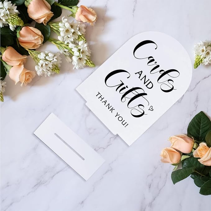 Cards And Gifts Sign, Gift Table Sign, Wedding Signs - Image 5