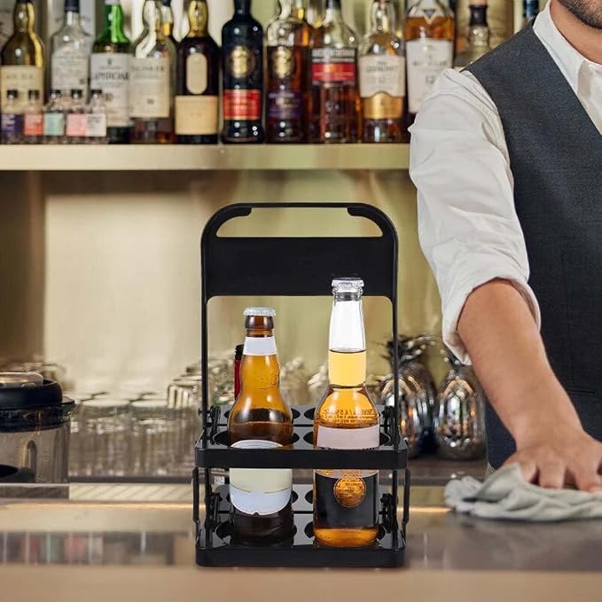Portable Drink Carrier, Reusable Beer Bottle Coffee Cup Holder, Beer Bottle - Image 6