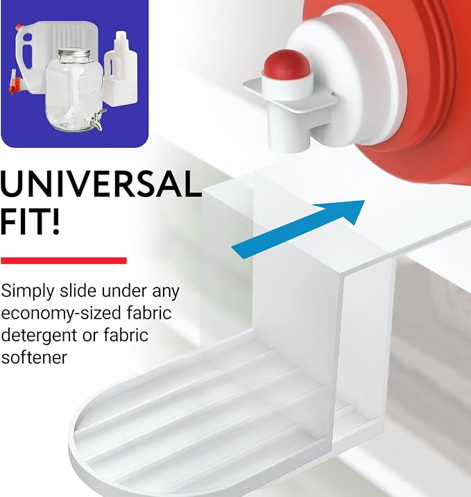 IMPRESA Laundry Detergent Cup Holder & Laundry Drip Catcher - Image 4