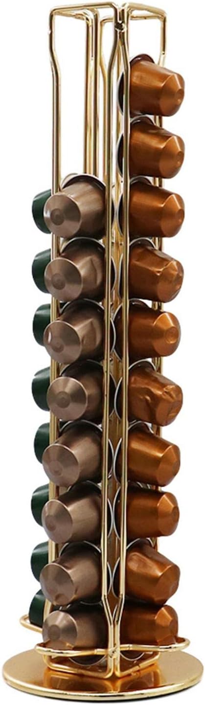 Coffee Capsules Rack Capsule Organizer Holder Rotating Iron Stand - Image 3