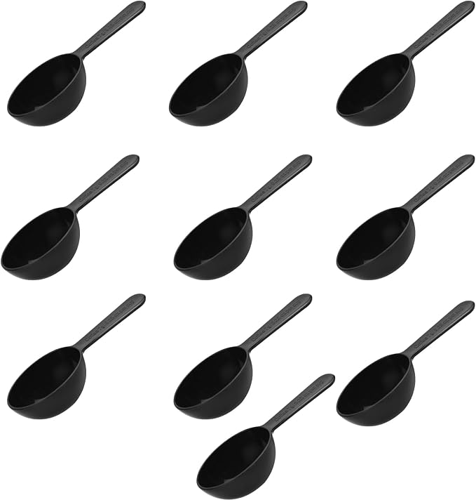 10 Pcs 7g Coffee Bean Measuring Spoon Tablespoon Coffee Scoop Kitchen Scoops by BFLCTTBD
