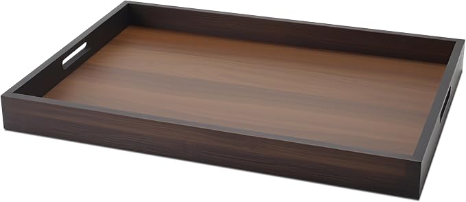 Wood Serving Tray Large, Home Decor, Coffe Table by YACEYACE