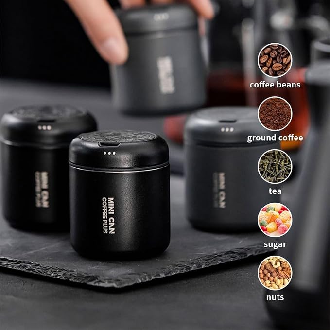 watchget Portable Mini Airtight Coffee Canister - Image 5