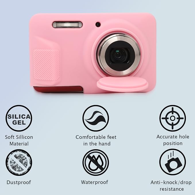 Case for Kodak Pixpro Fz55 Digital Camera, Fz55 Case Silicone, for Kodak Pixpro - Image 4
