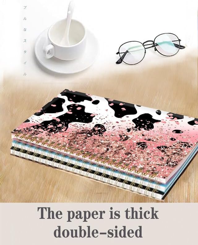 Spiral Journal Notebook, A5 Hardcover Lined Journals - Image 5
