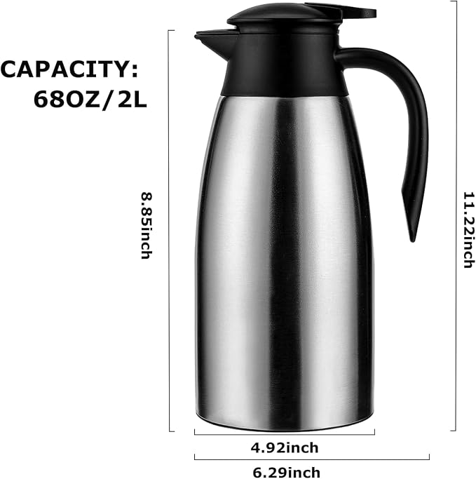 6 sets 70 oz Thermal Coffee Carafe - Image 5