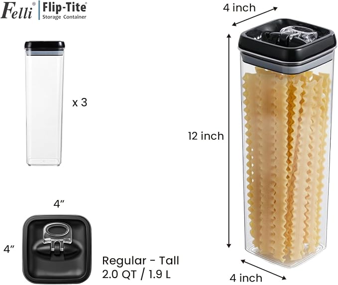 Felli Flip Tite TALL Storage Container - Image 3