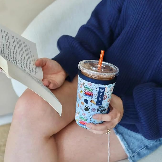 Sok It JavaSok Iced Coffee & Cold Soda Insulated Neoprene Cup Sleeve - Image 6