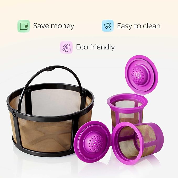 GoodCups Keurig K-Duo Coffee Filter and 2 Reusable K-Cups - Image 3