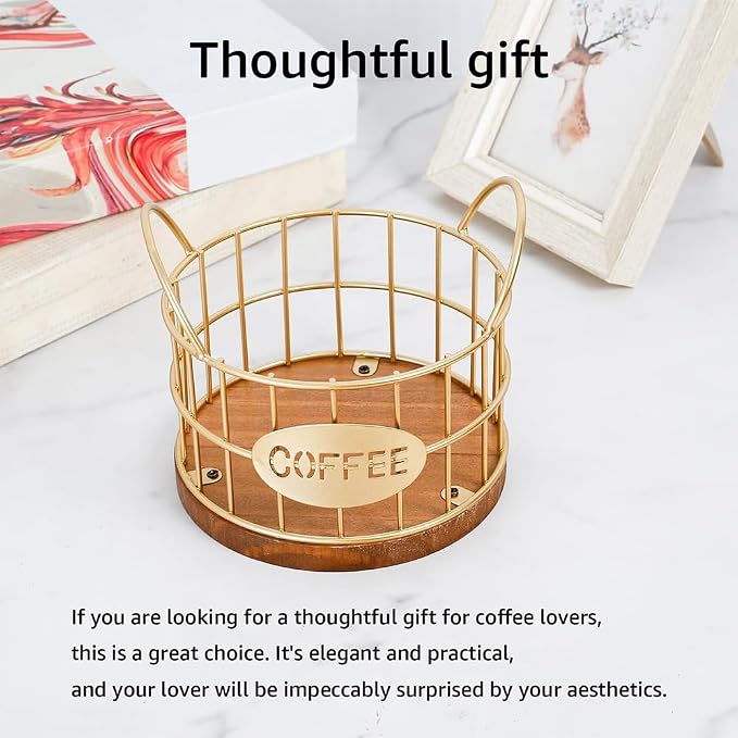 Coffee Pods Holder for Countertop, K Cup Holder Organizer, Sturdy Kcup Storage - Image 5