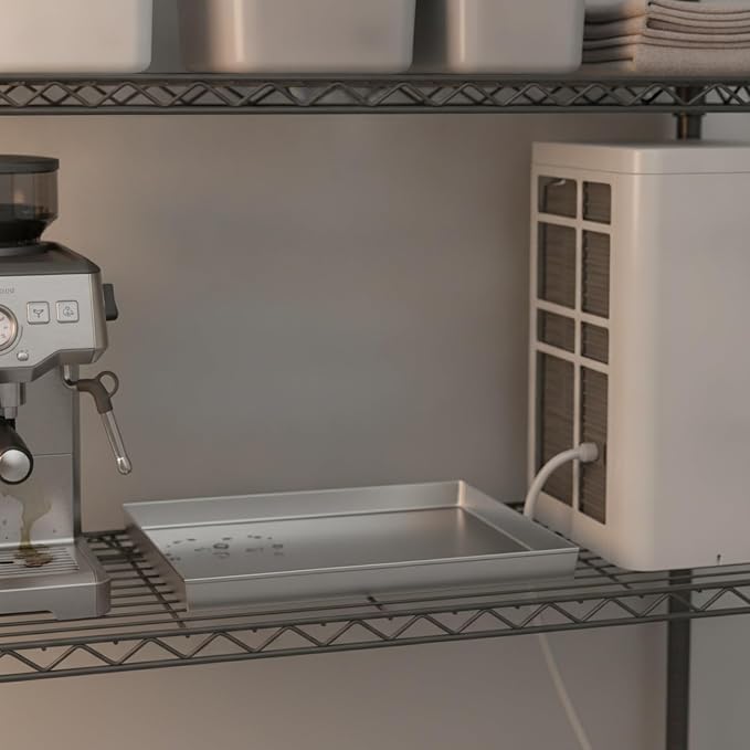 Stainless Steel Drip Tray, Rectangular Condensation Catch Pan - Image 3