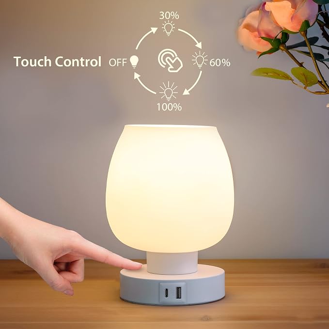 Touch Bedside Table Lamp - Image 2
