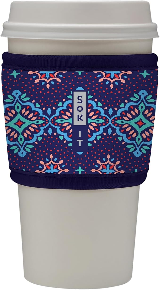 Sok It HotSok Coffee & Tea Reusable Insulated Neoprene Cup Sleeve by SokIt