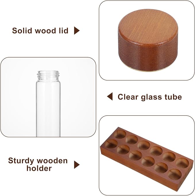 12-Pack Single Dose Coffee Bean Storage Tubes - Image 3