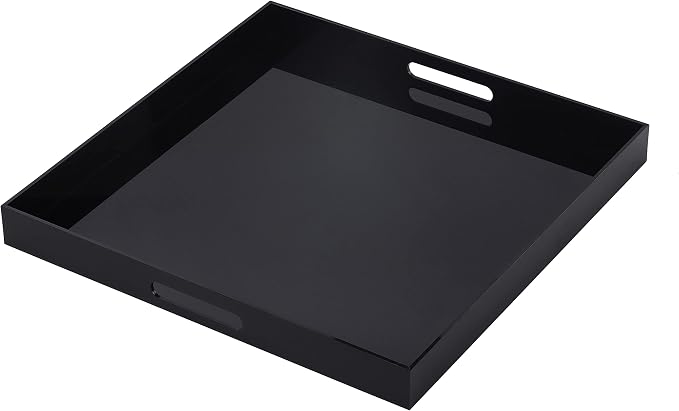 Clear Oversize Acrylic Serving Tray by DesignwithPracticality