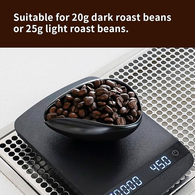 watchget Ceramic Coffee Dosing Cup & Tea Storage Tray, Single Dose Measuring - Image 4