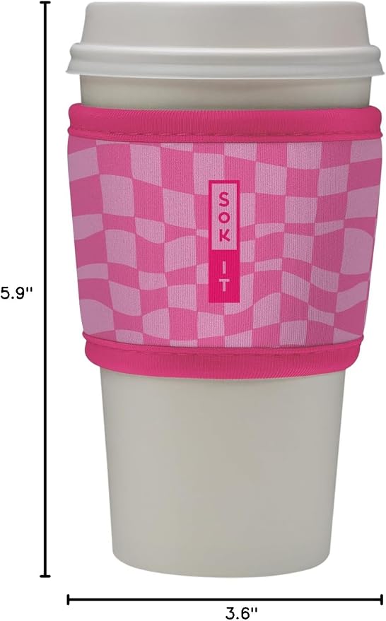 Sok It HotSok Coffee & Tea Reusable Insulated Neoprene Cup Sleeve - Image 7