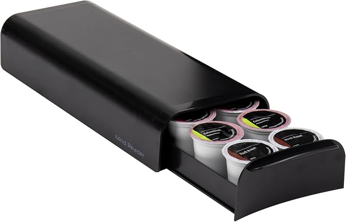 Mind Reader Single Serve Coffee Pod Organizer, 12-14 Coffee Pod Capacity by MindReader