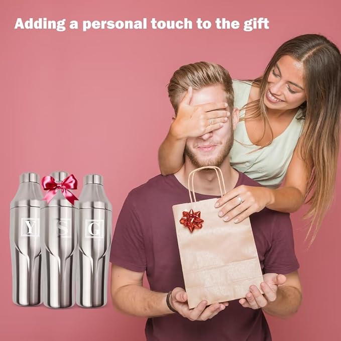 Lexenic 24oz Personalized Double Wall Cocktail Shaker - Image 2